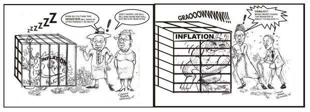PIC. 4 BUHARI AND THE FIGHT AGAINST INFLATION